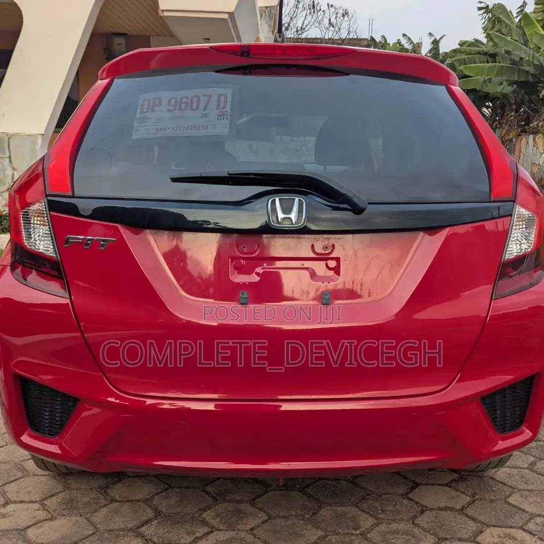 Honda Fit LX 4dr Hatchback (1.5L 4cyl CVT) 2015 Red