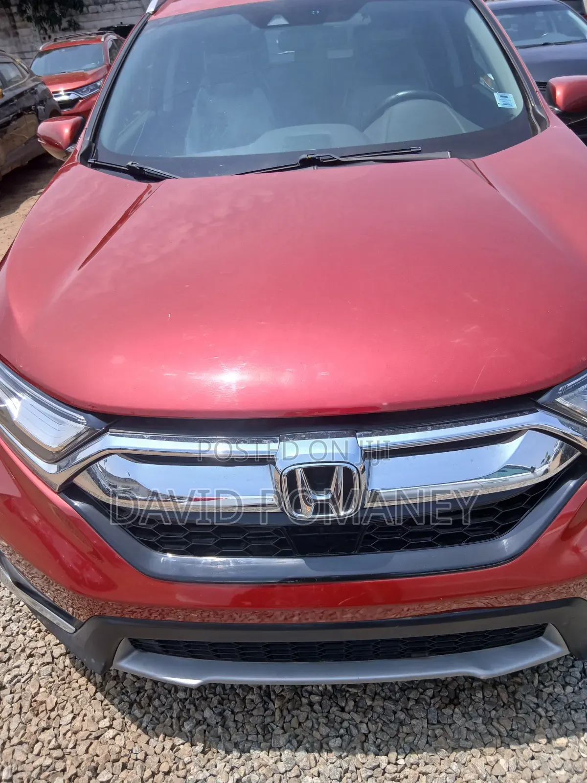 Honda CR-V Touring AWD 2018 Red