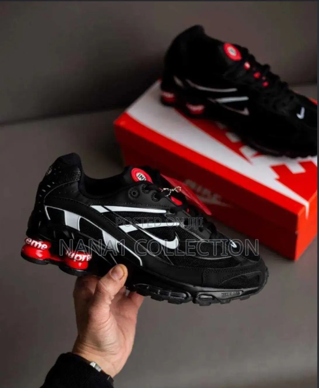 Nike X Supreme Shox Ride 2 Sneakers