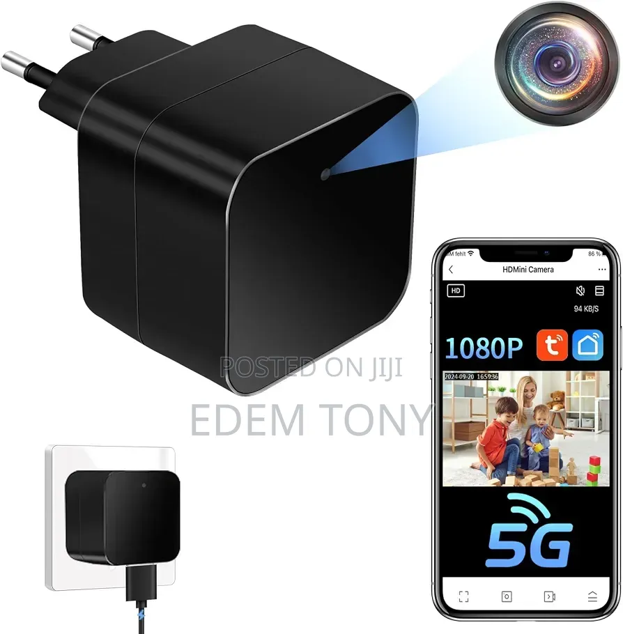 Tuya WiFi USB Charger Spy Camera