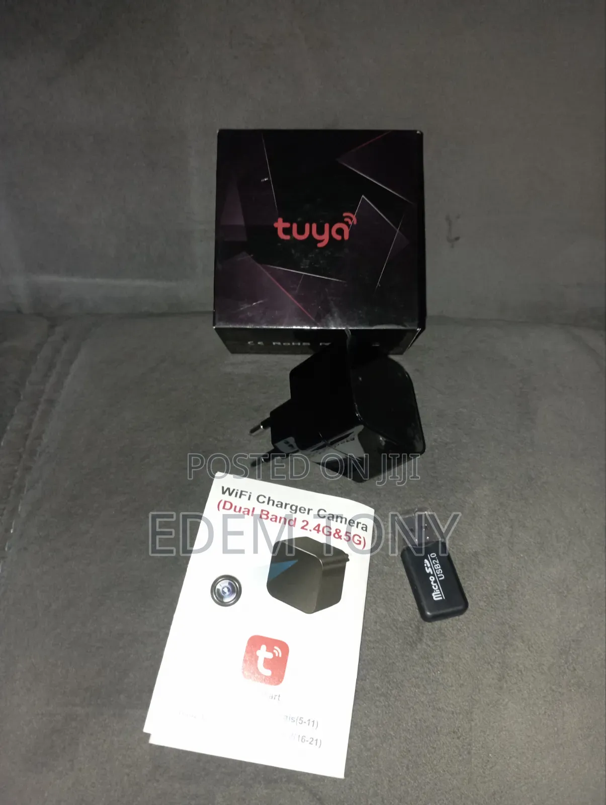 Tuya WiFi USB Charger Spy Camera