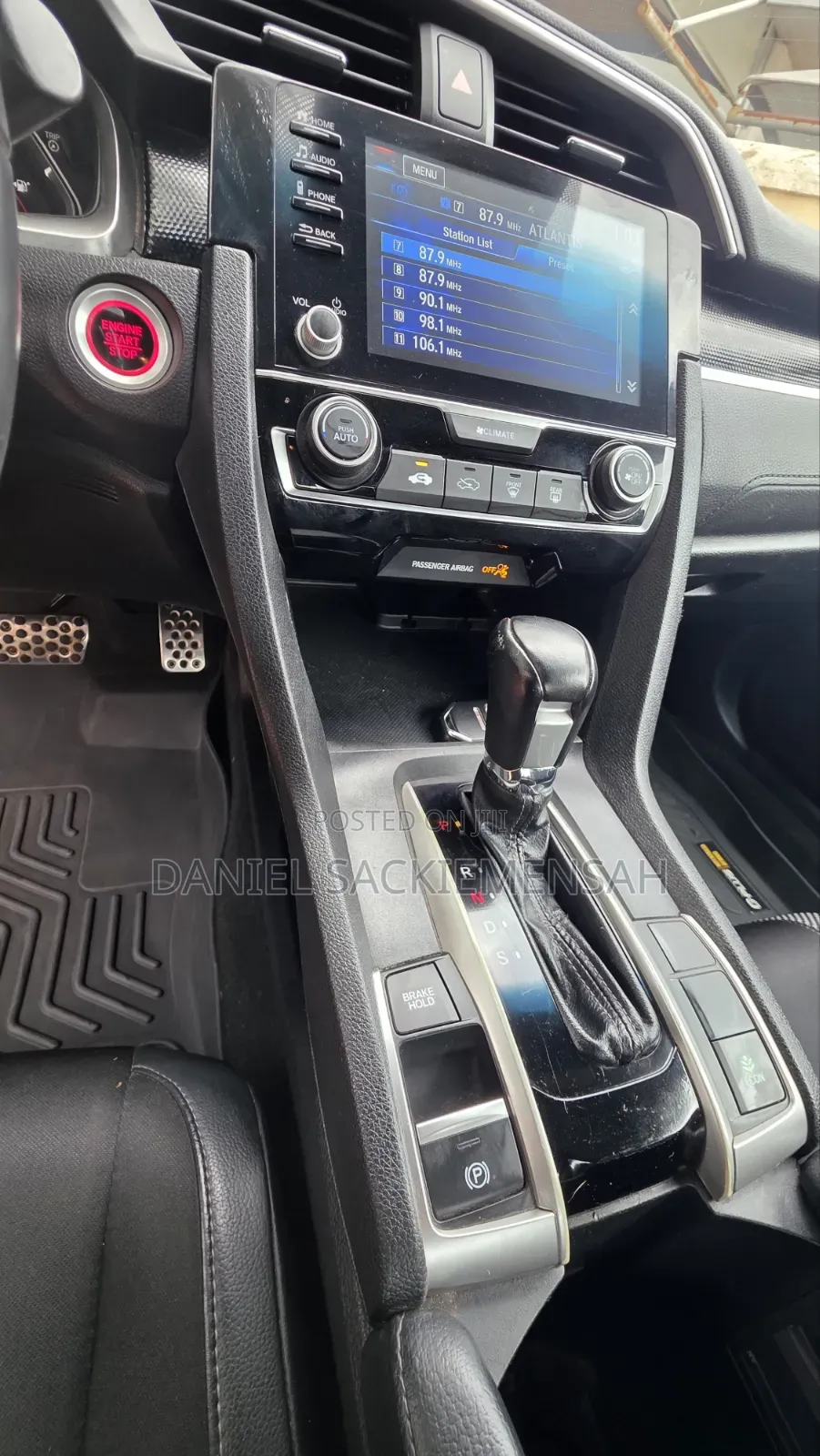 Honda Civic Sport 2021 Blue