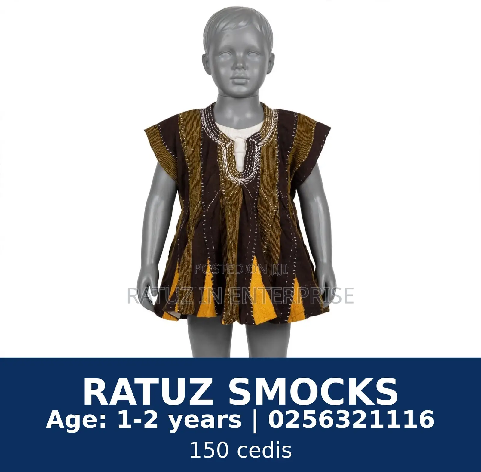 Smock for Boys, 1-2 Years