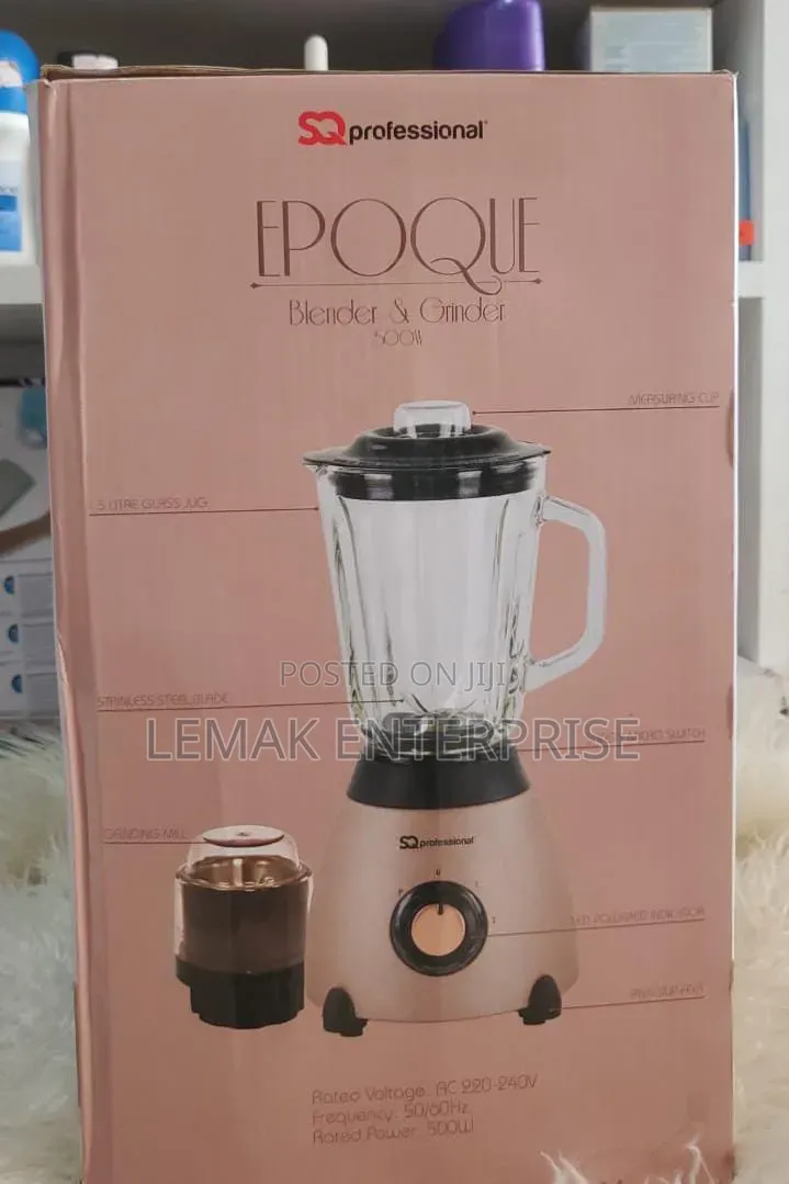 SQ Professional Epoque 500W Blender and Grinder.