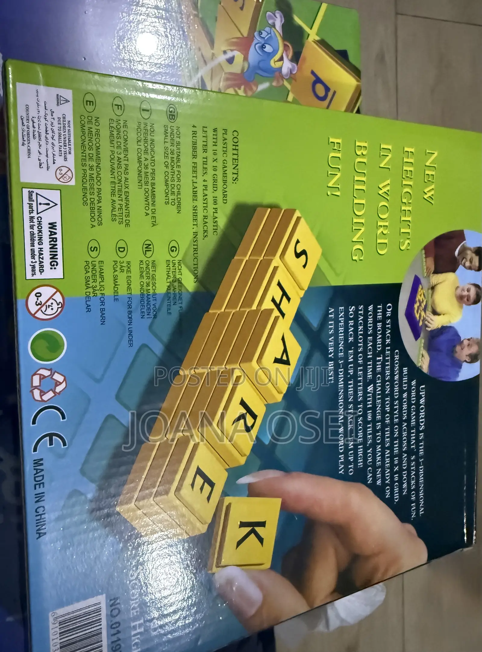 Up Words Board Game