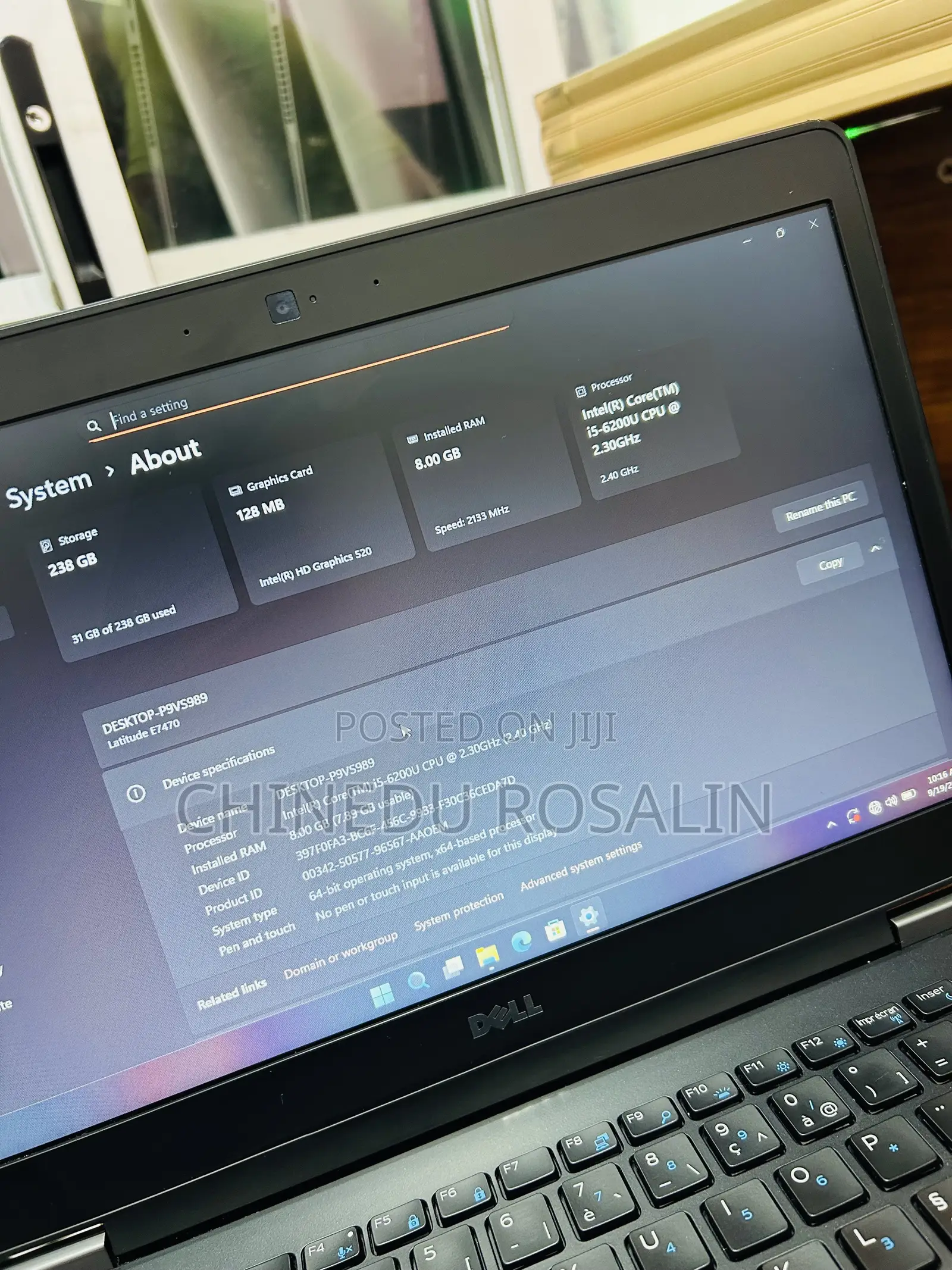 Laptop Dell Latitude 14 E7470 8GB Intel Core i5 SSD 256GB