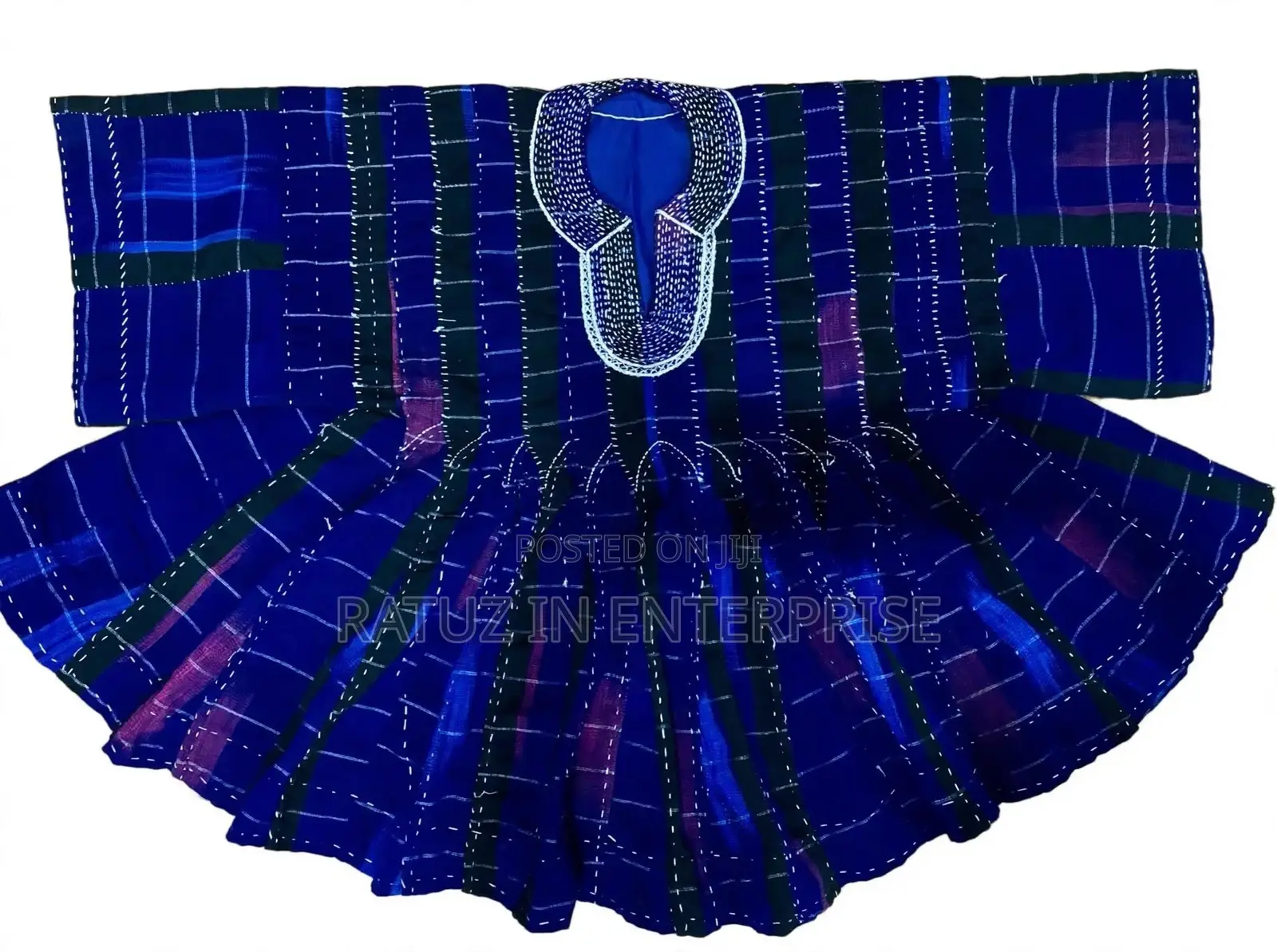 Sleeved Dyed Smock for Men