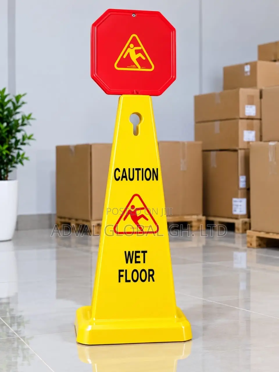 Wet Floor Cleaning Sign