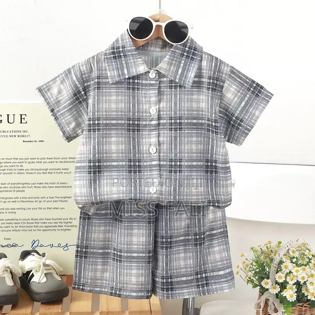 Urban Plaid Co-Ords Set. 7-8Years