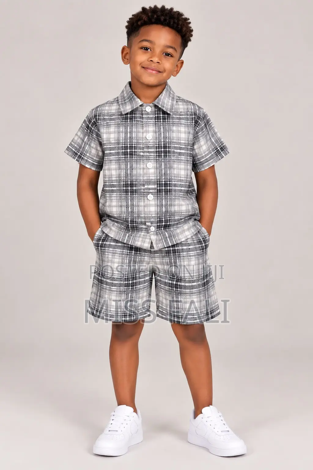 Urban Plaid Co-Ords Set. 7-8Years