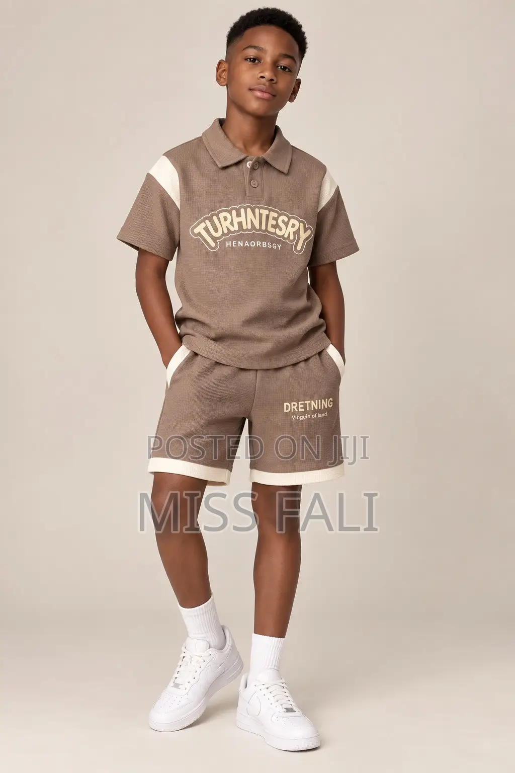 Mocha Varsity Set. 11-12Years