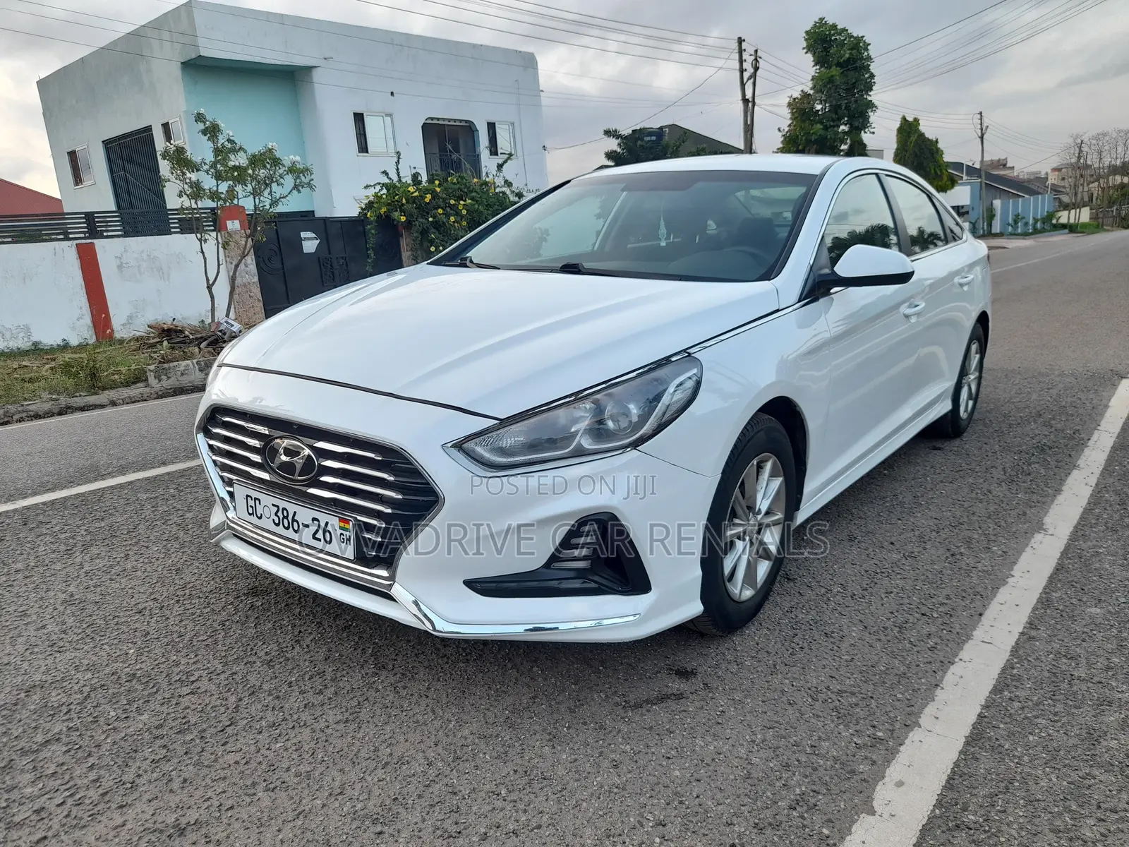 Car Rentals - White Sonata (Self Drive - Chauffeur)