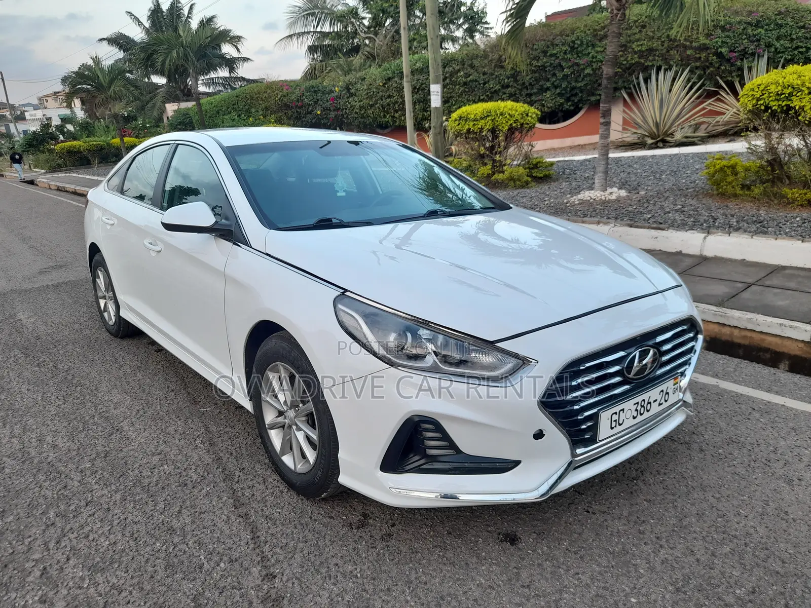 Car Rentals - White Sonata (Self Drive - Chauffeur)