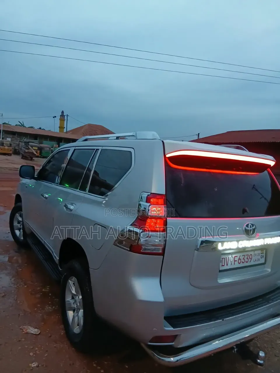Toyota Land Cruiser Prado 2017 Silver
