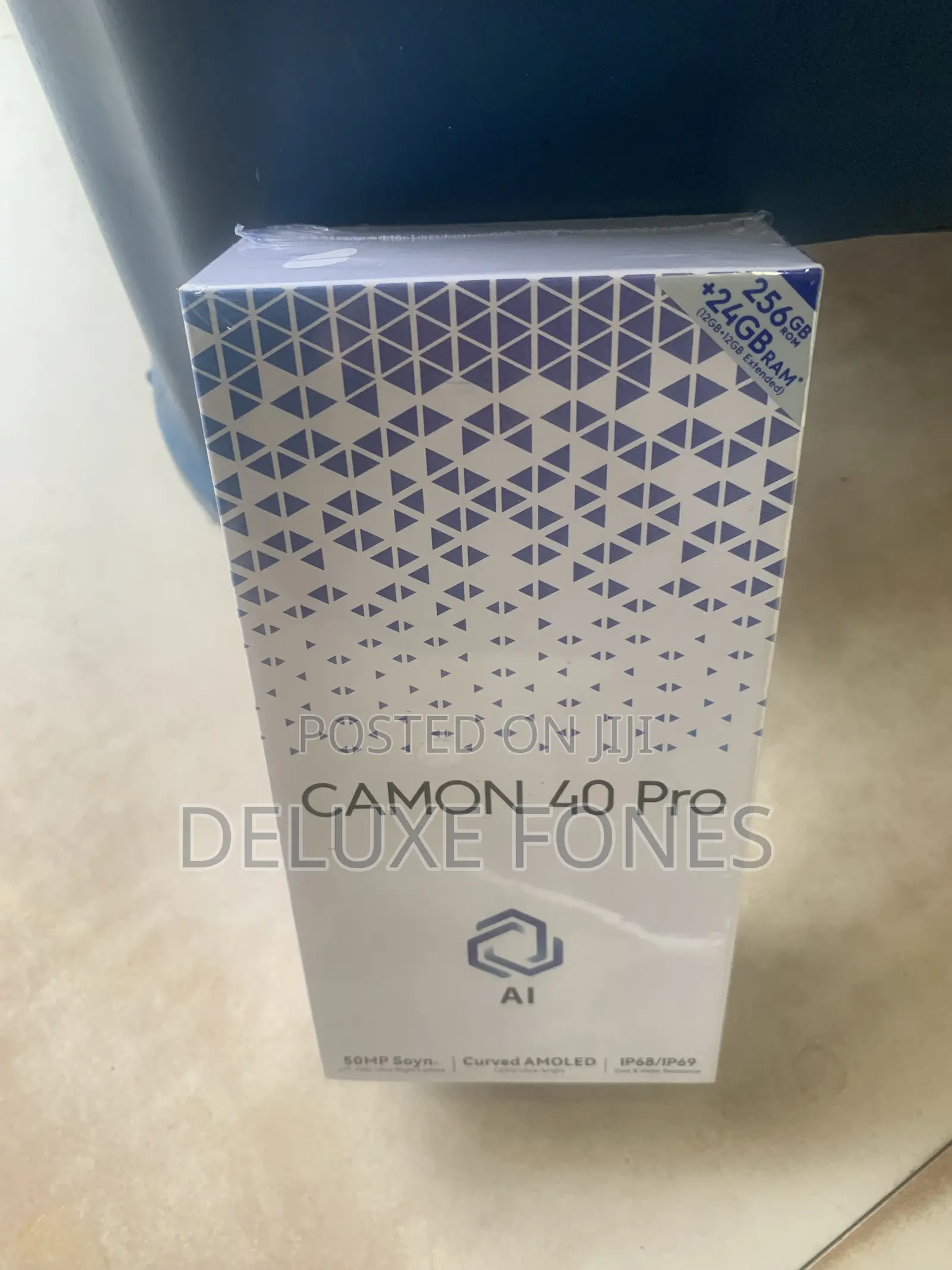 New Tecno Camon 40 Pro 5G 256 GB Black