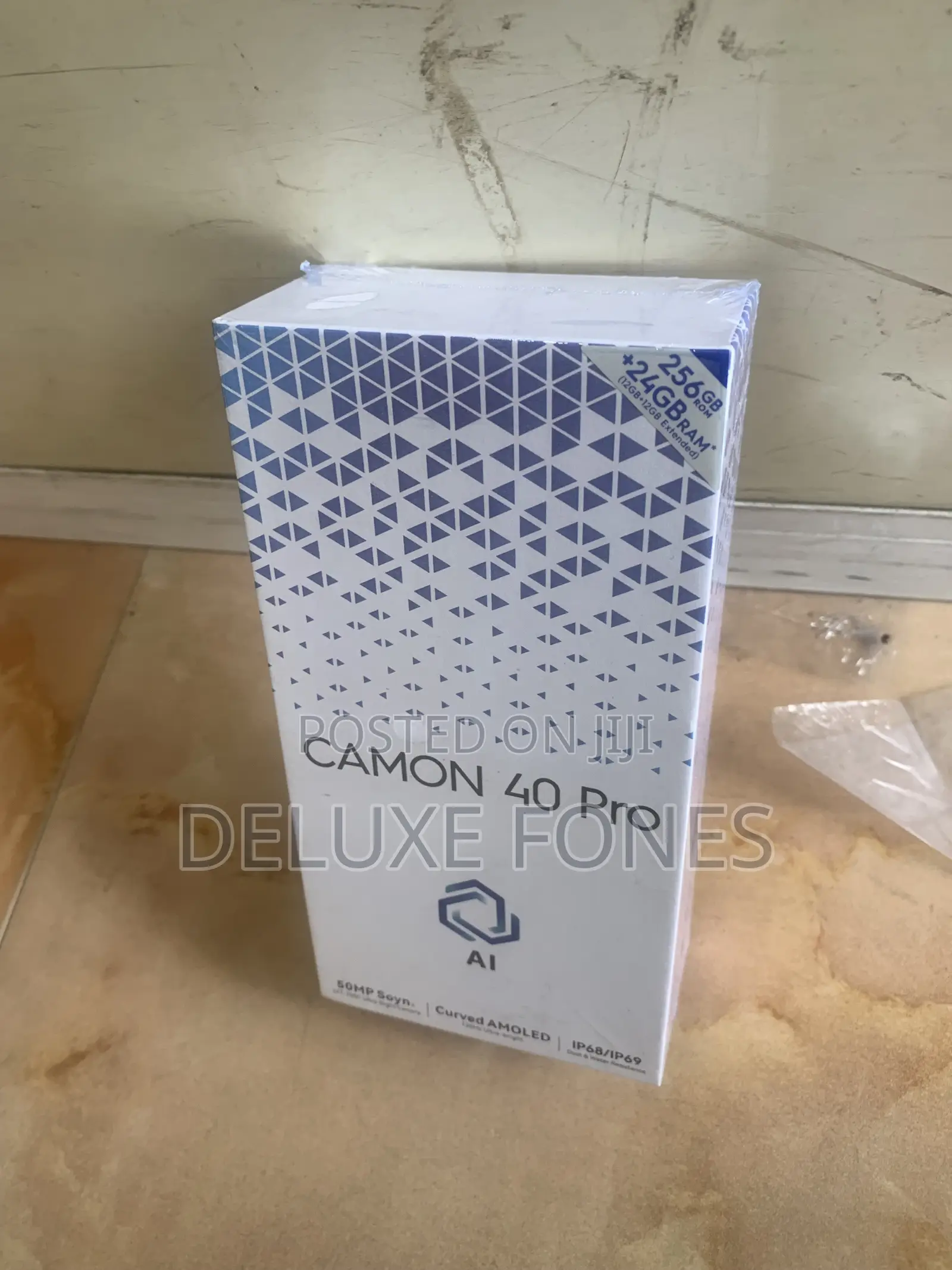 New Tecno Camon 40 Pro 5G 256 GB Black