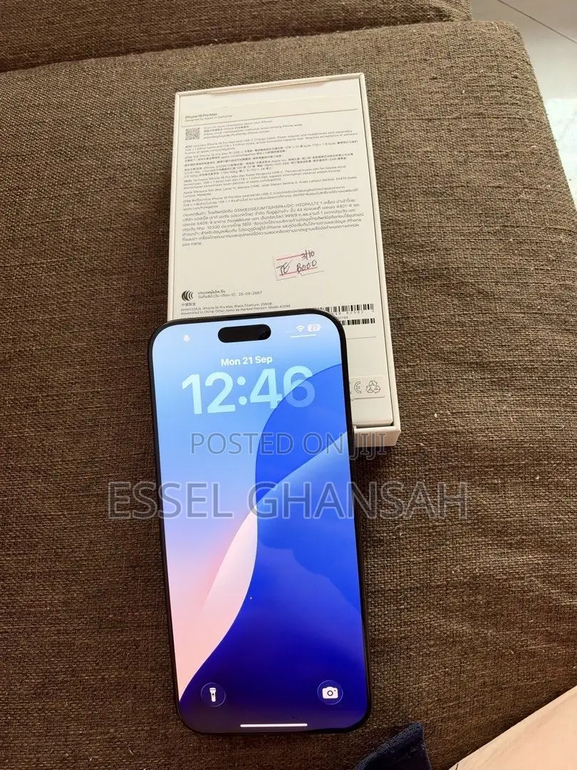 Apple iPhone 16 Pro Max 256 GB Black