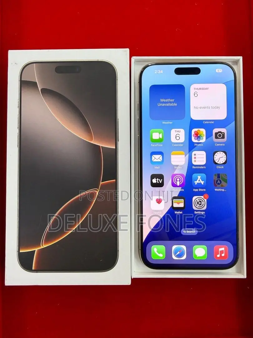 New Apple iPhone 16 Pro Max 1 TB Gold