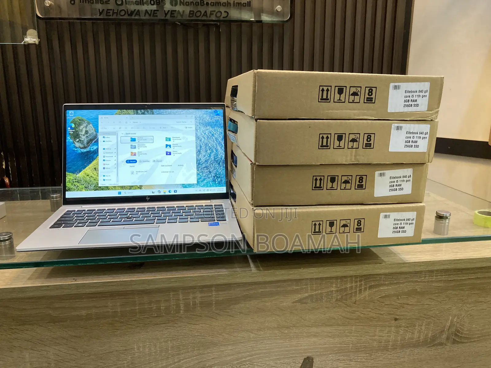 New Laptop HP EliteBook 840 G8 8GB Intel Core i5 SSD 256GB
