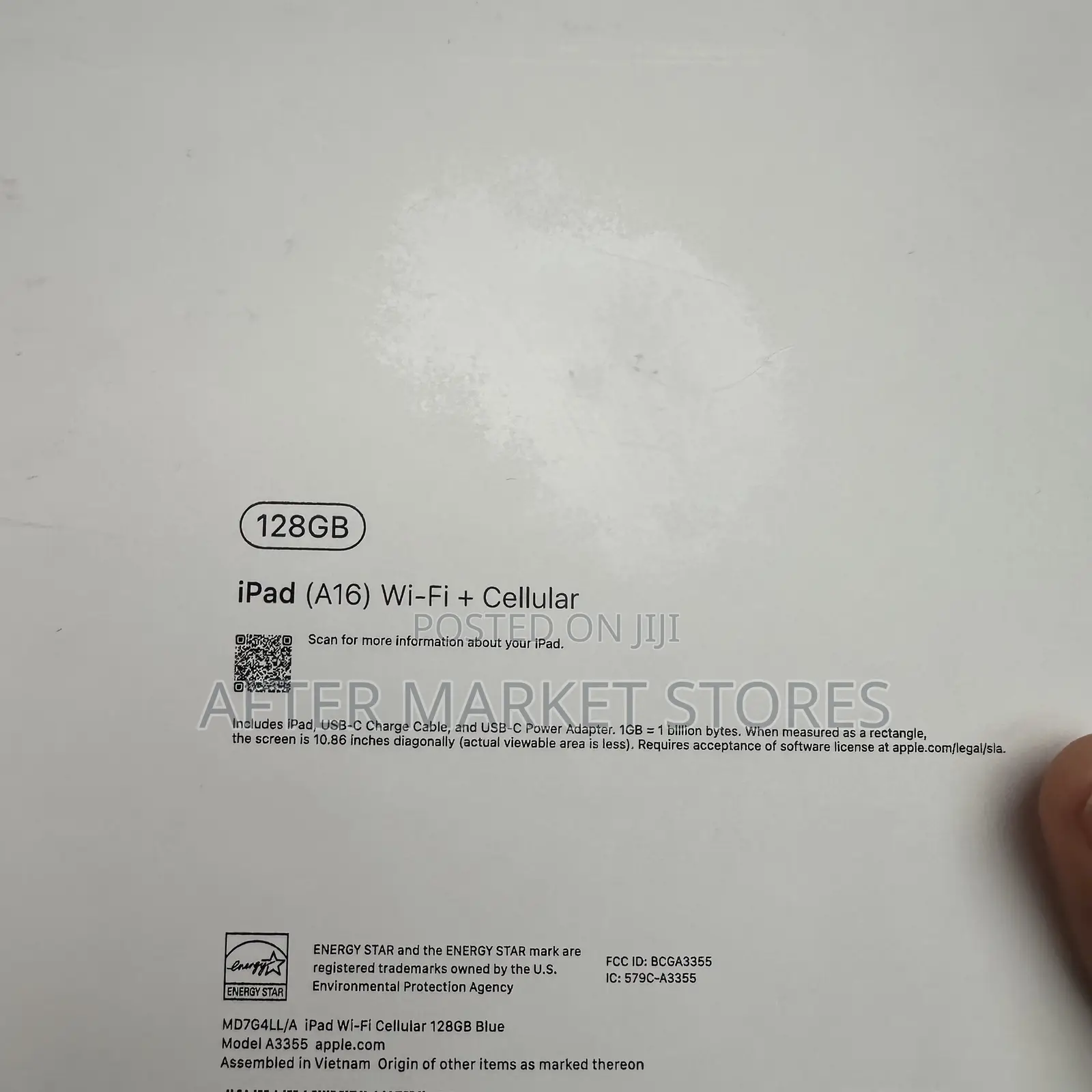 New Apple iPad (2025) 128 GB Blue
