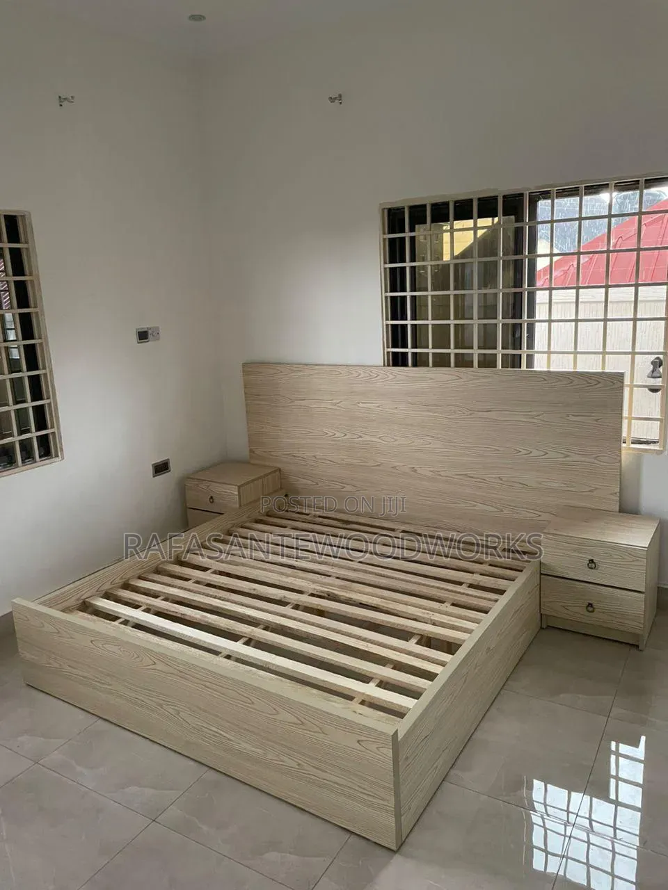Raf Bed and MDF and Laminated Plywood