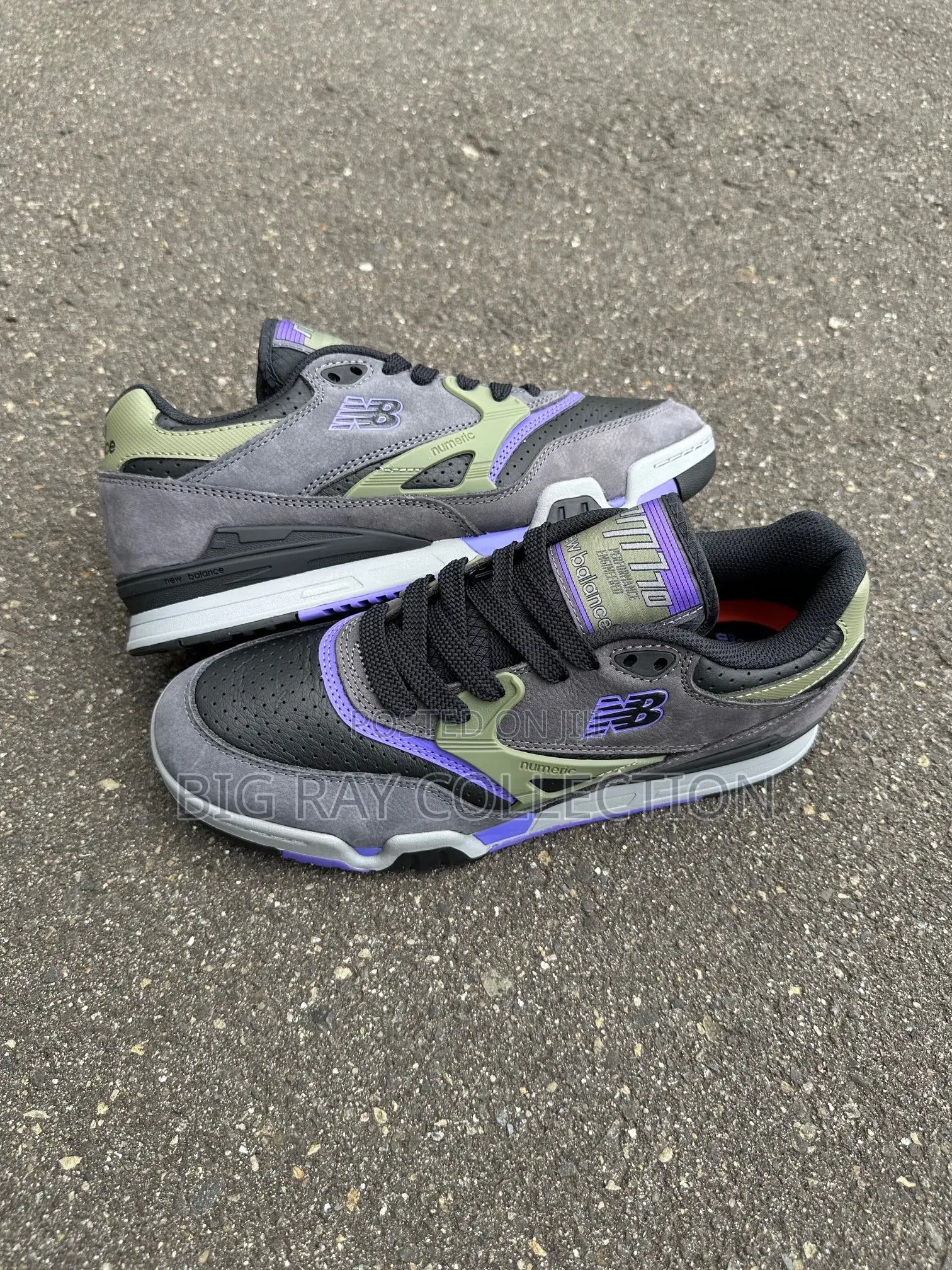 New Balance Numeric 770 Grey Black Purple
