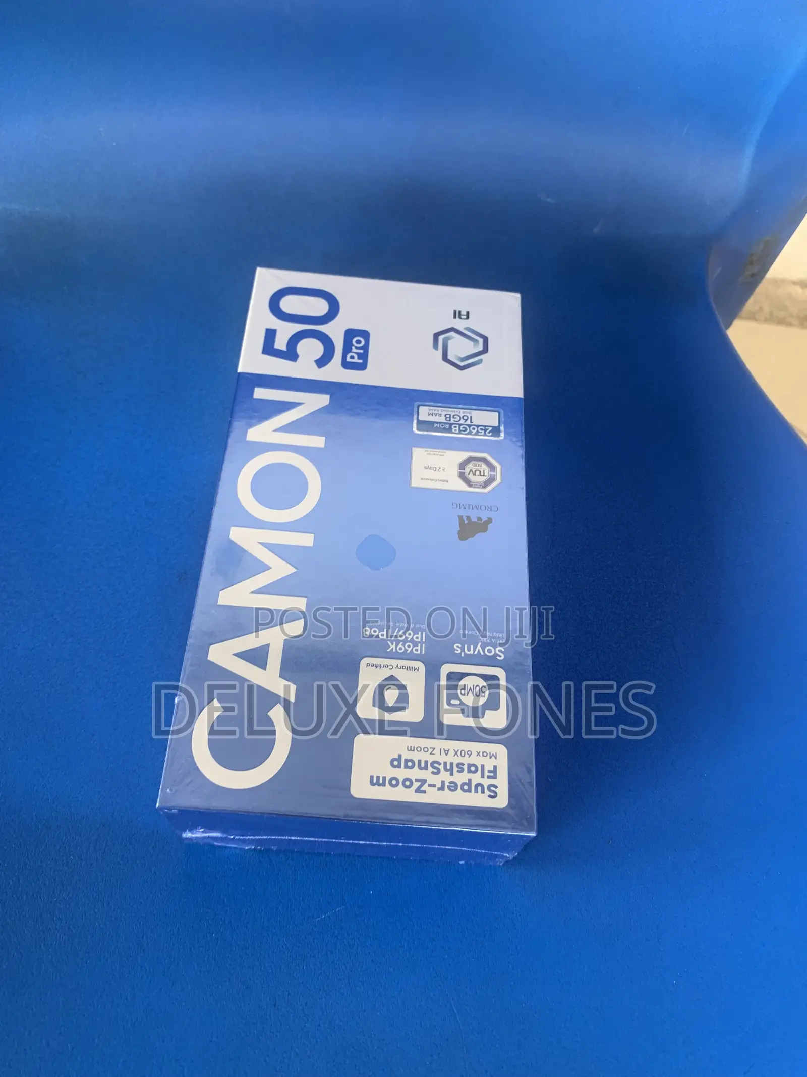New Tecno Camon 50 Pro 256 GB Black