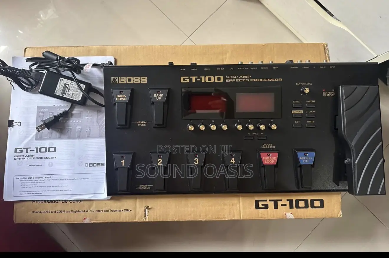 Boss GT-100 Guitar Multi-Fx Pedal