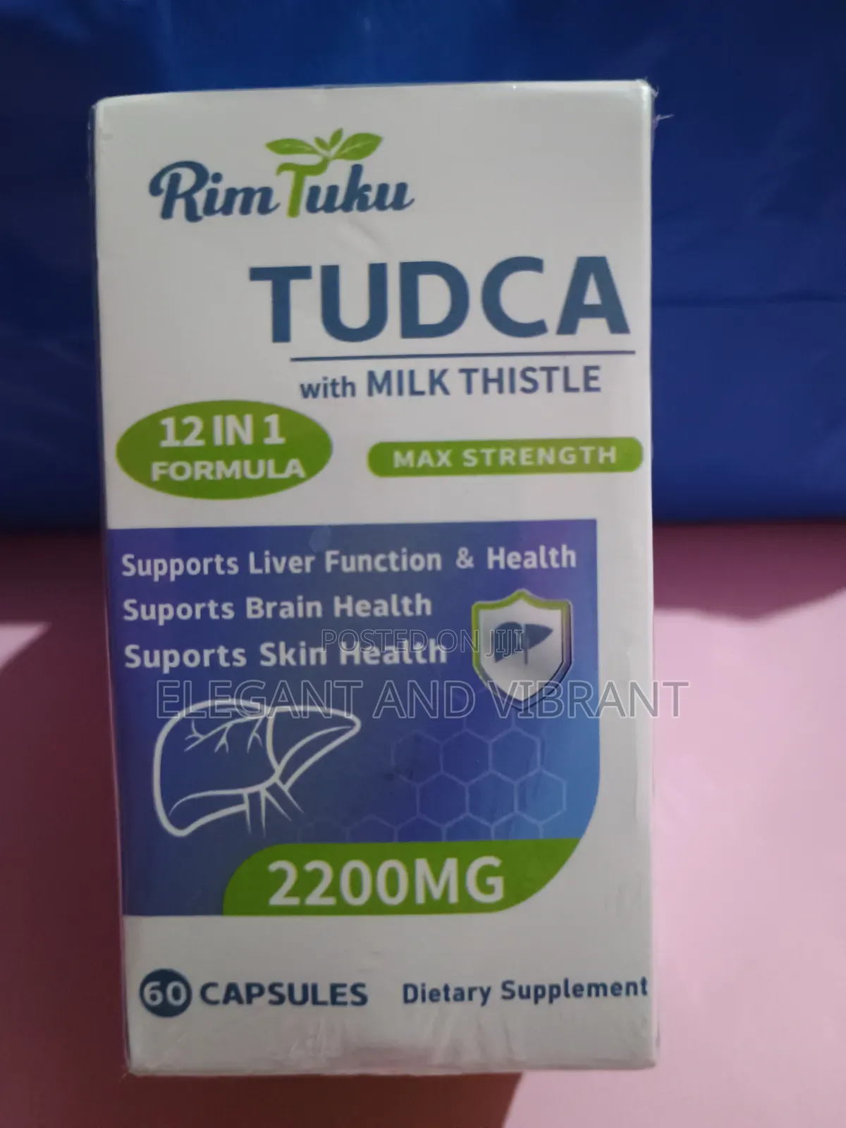 TUDCA 2500mg Sup-Bile Salts Liver Detox Cleanse and Gallbladder