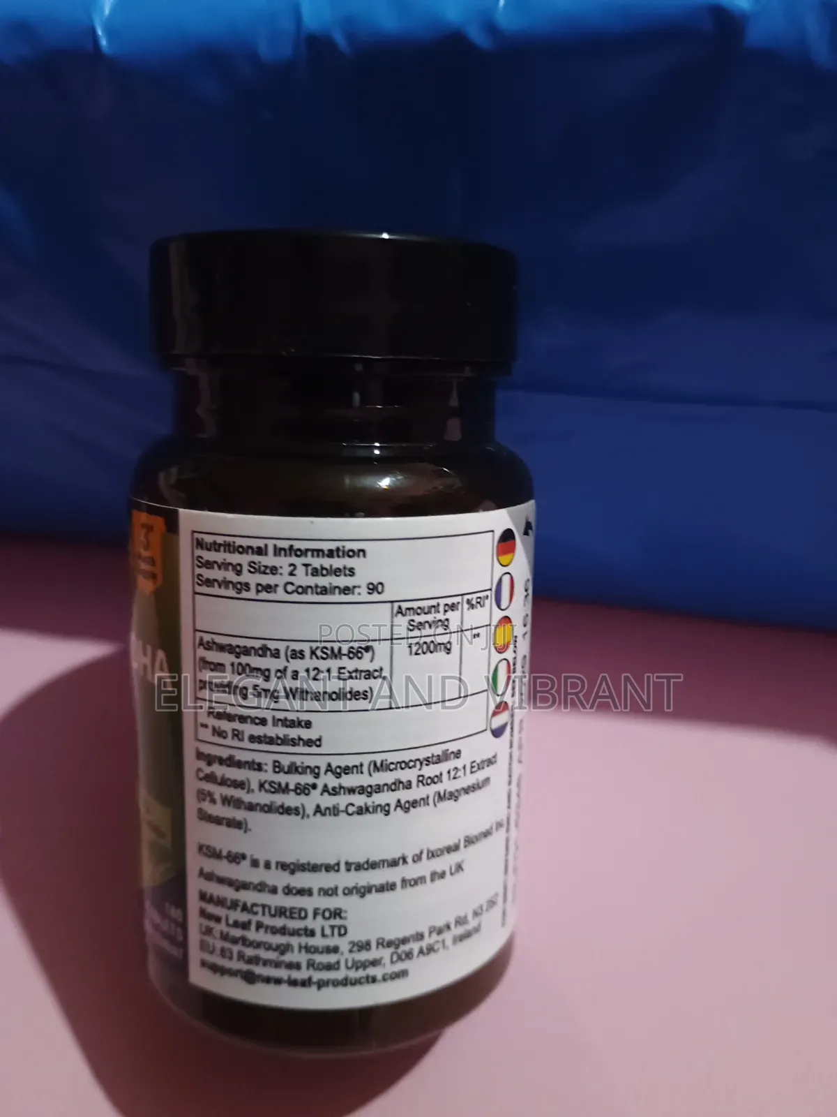 Ashwagandha KSM-66 | 180 Tablets