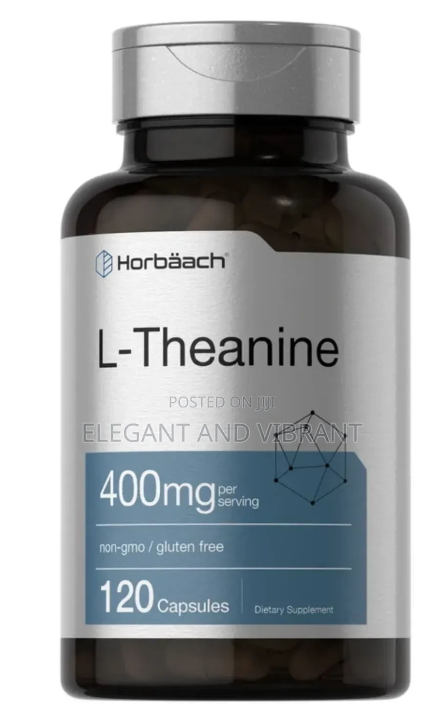 L-Theanine 400mg Per Serving | 120 Capsules