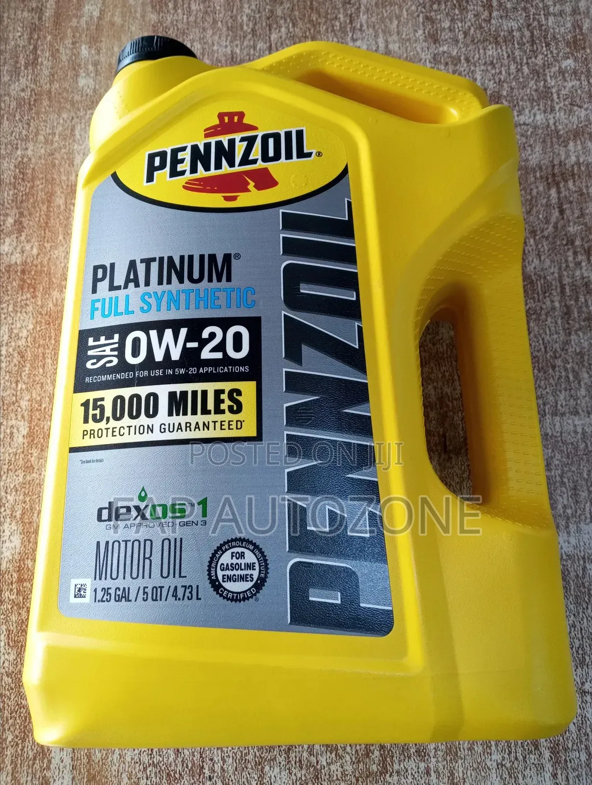 Superior Quality Pennzoil Platinum Full Synthetic Engine Oil From USA