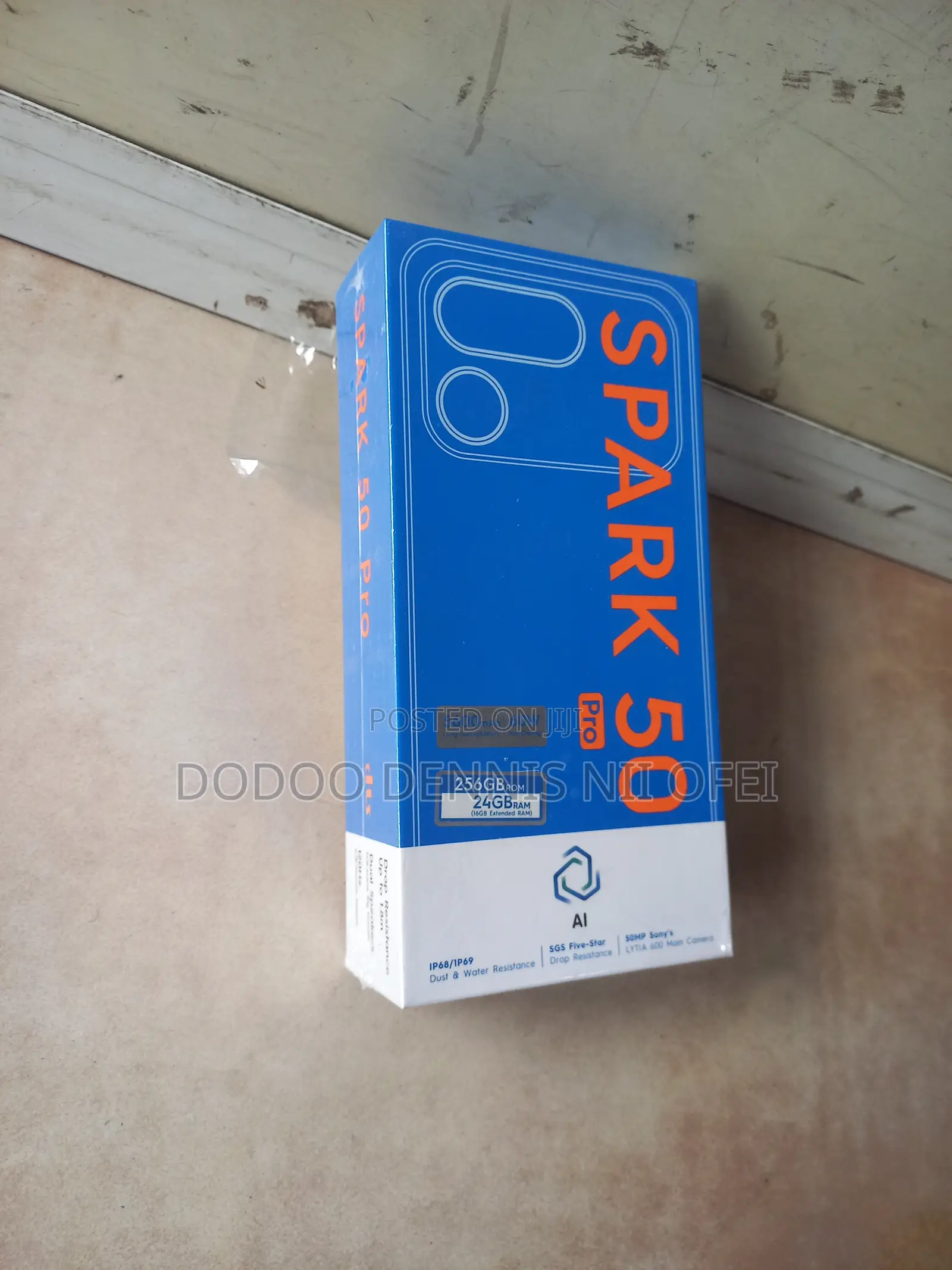 New Tecno Spark 50 Pro 256 GB Orange
