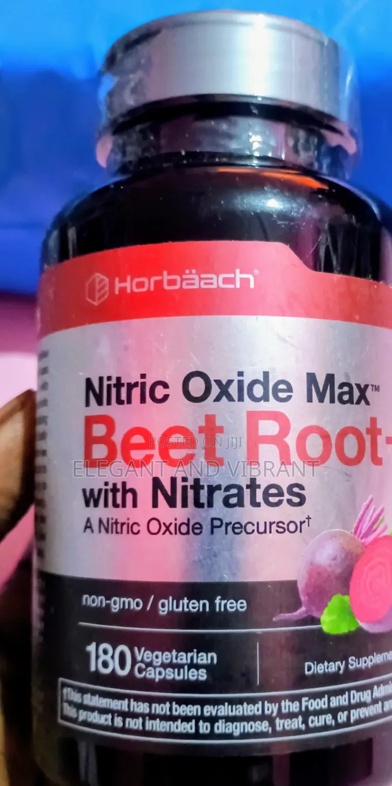 Nitric Oxide Max With Beet Root | 180 Capsules