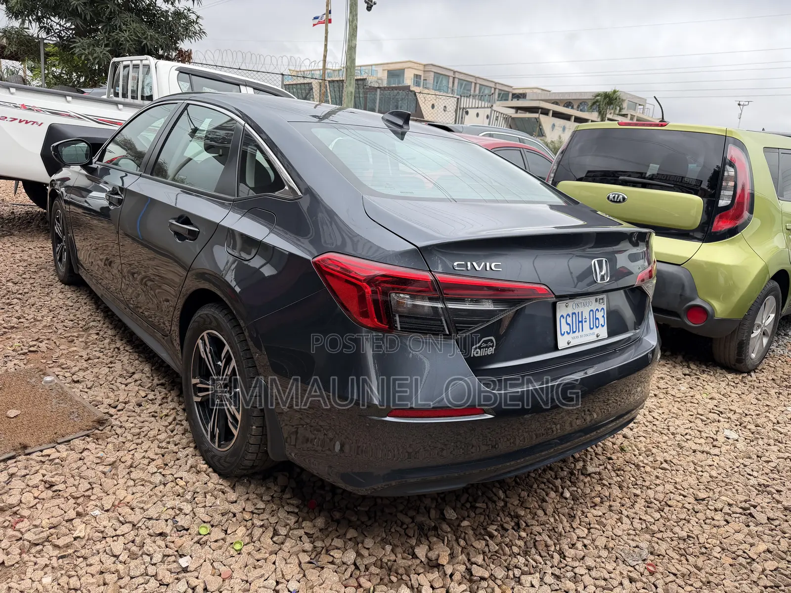 Honda Civic EX-L CVT 2024 Gray