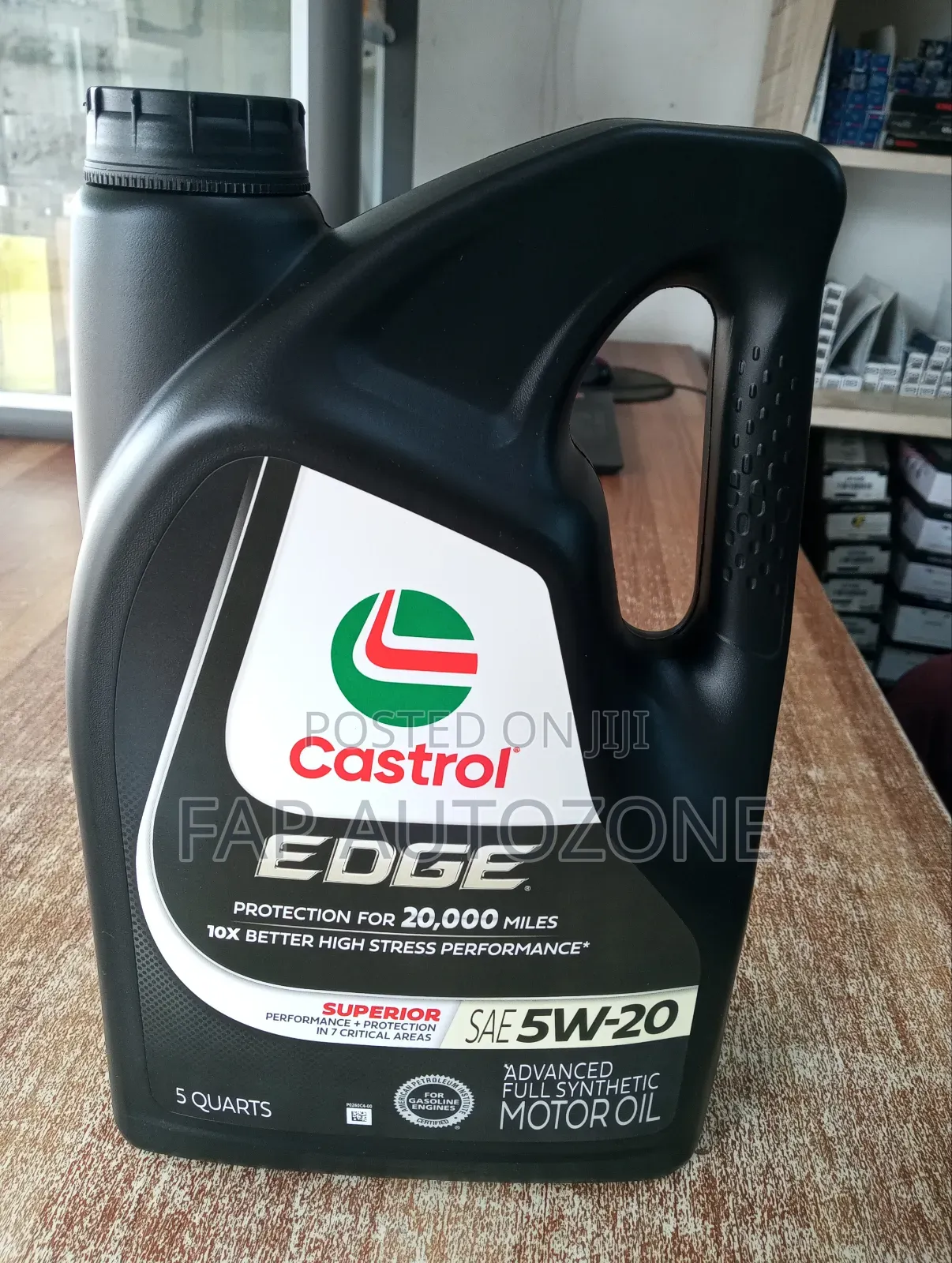 Genuine Advanced Full Synthetic Castrol Edge Engine Oil 5W30 From USA