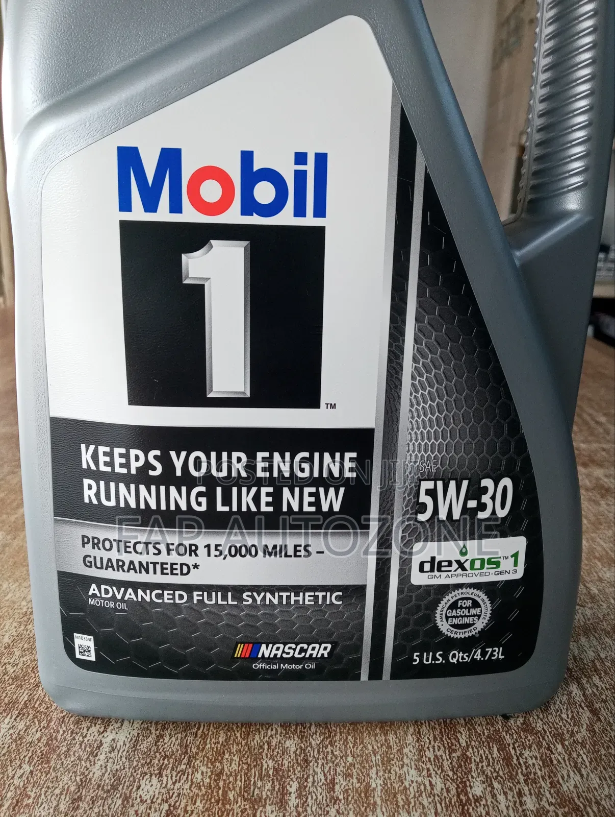 Original Advanced Full Synthetic Mobil 1 Engine Oil 5w-30 From USA