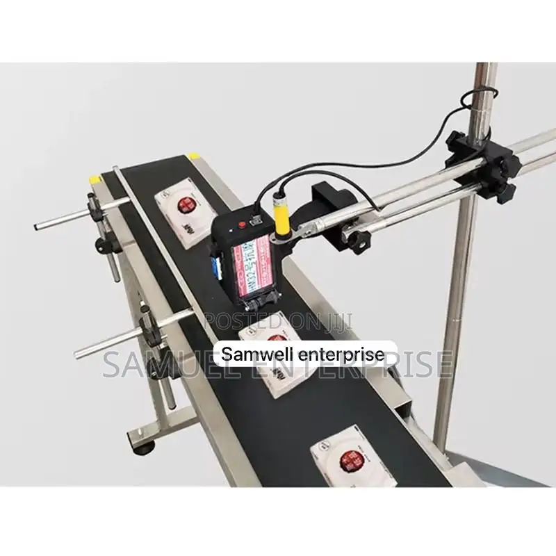 Handheld Inkjet Printer With Conveyor Belt System
