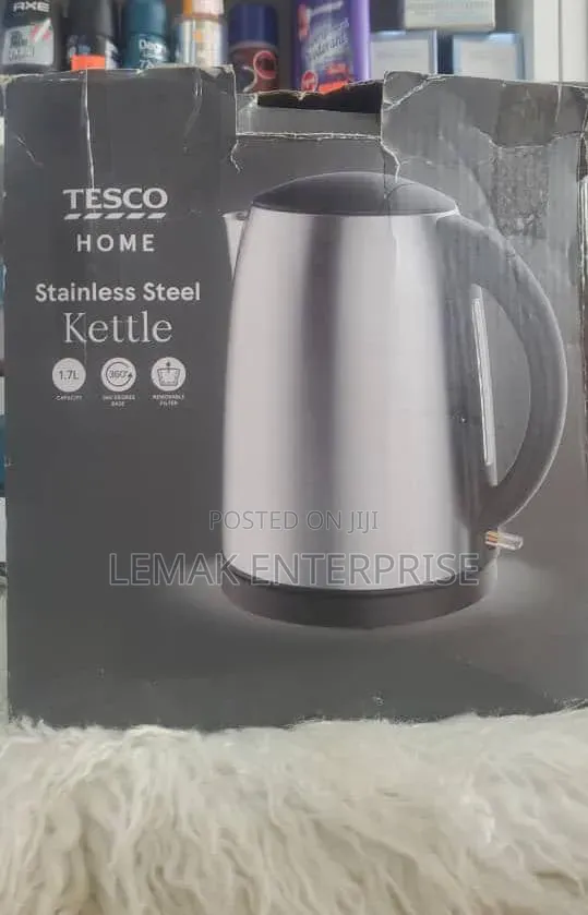 Tesco Home 1.7L Stainless Steel Kettle (Model JK22) Form UK