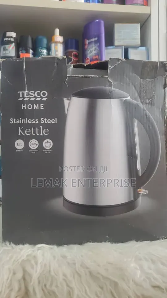 Tesco Home 1.7L Stainless Steel Kettle (Model JK22) Form UK