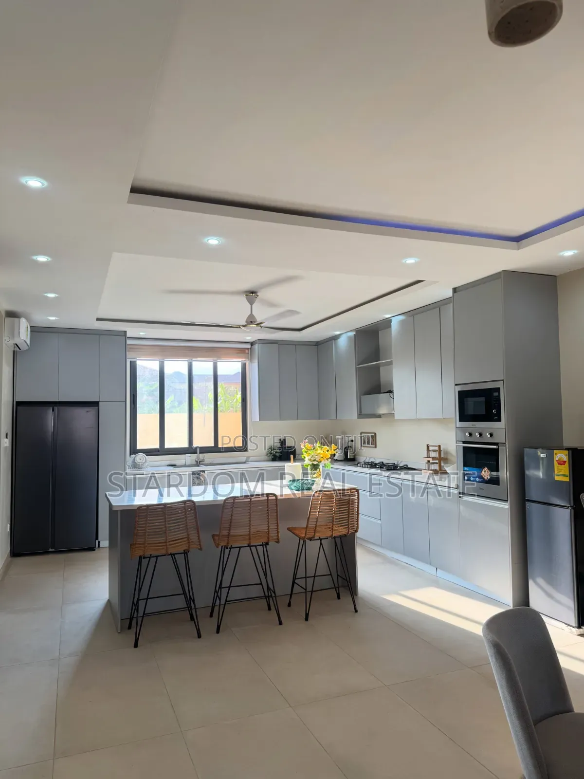 Furnished 4bdrm Duplex in Adenta, Barrier for rent