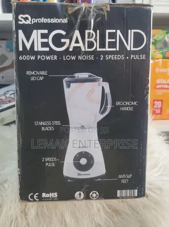 SQ Professional Mega Blender 600W Blender and Grinder.
