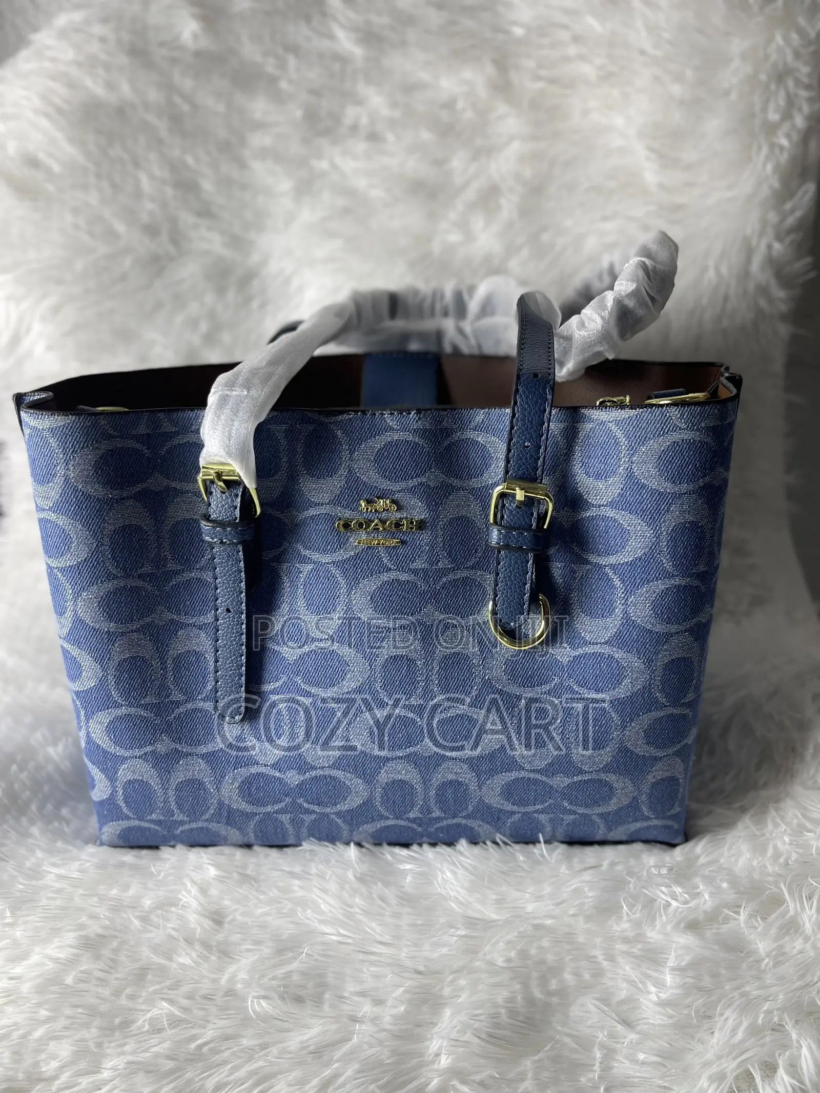 Coach Bag With Teddy Bear Charm