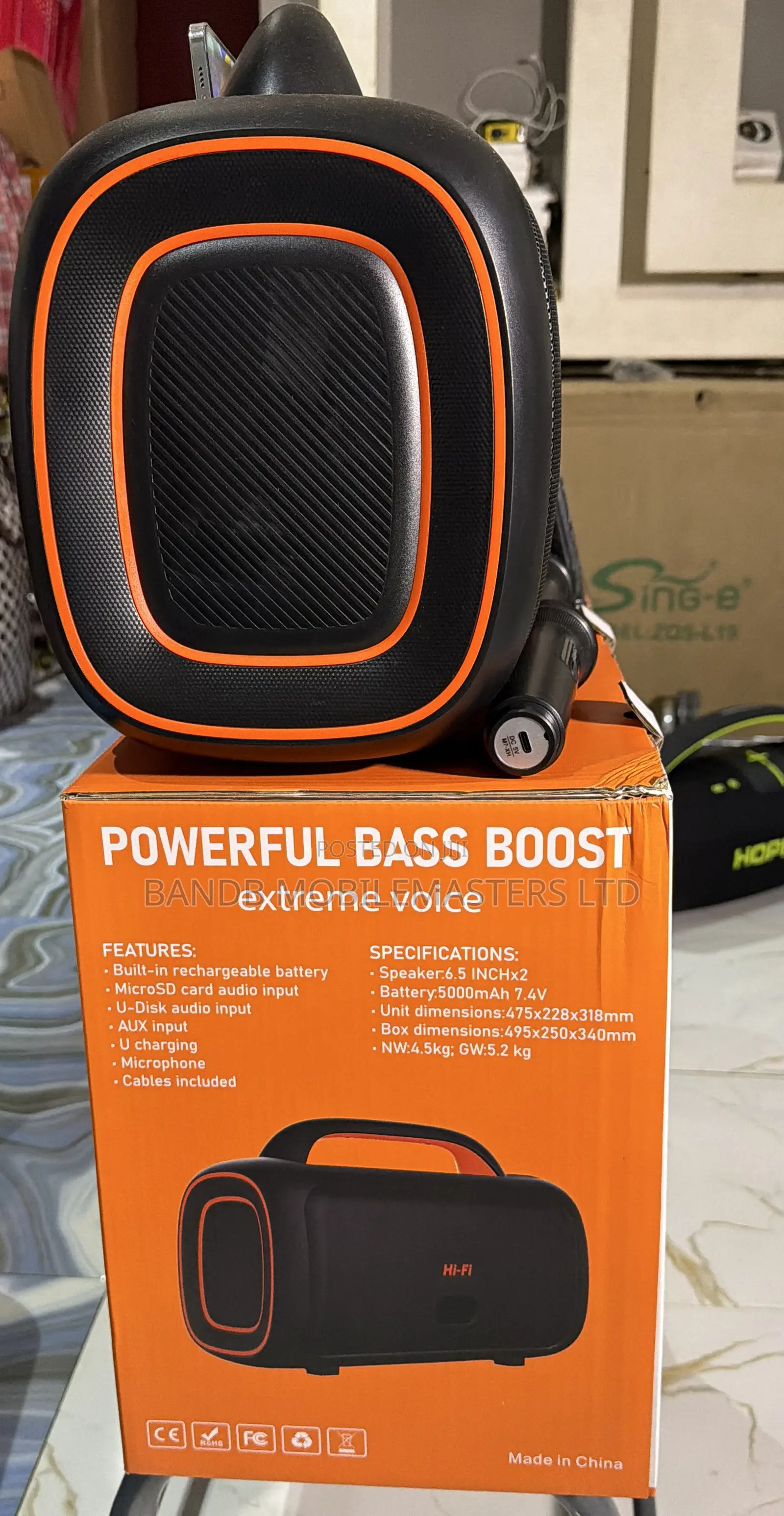 Sing-E ZQS-L19 Hifi Speaker Very Loud 