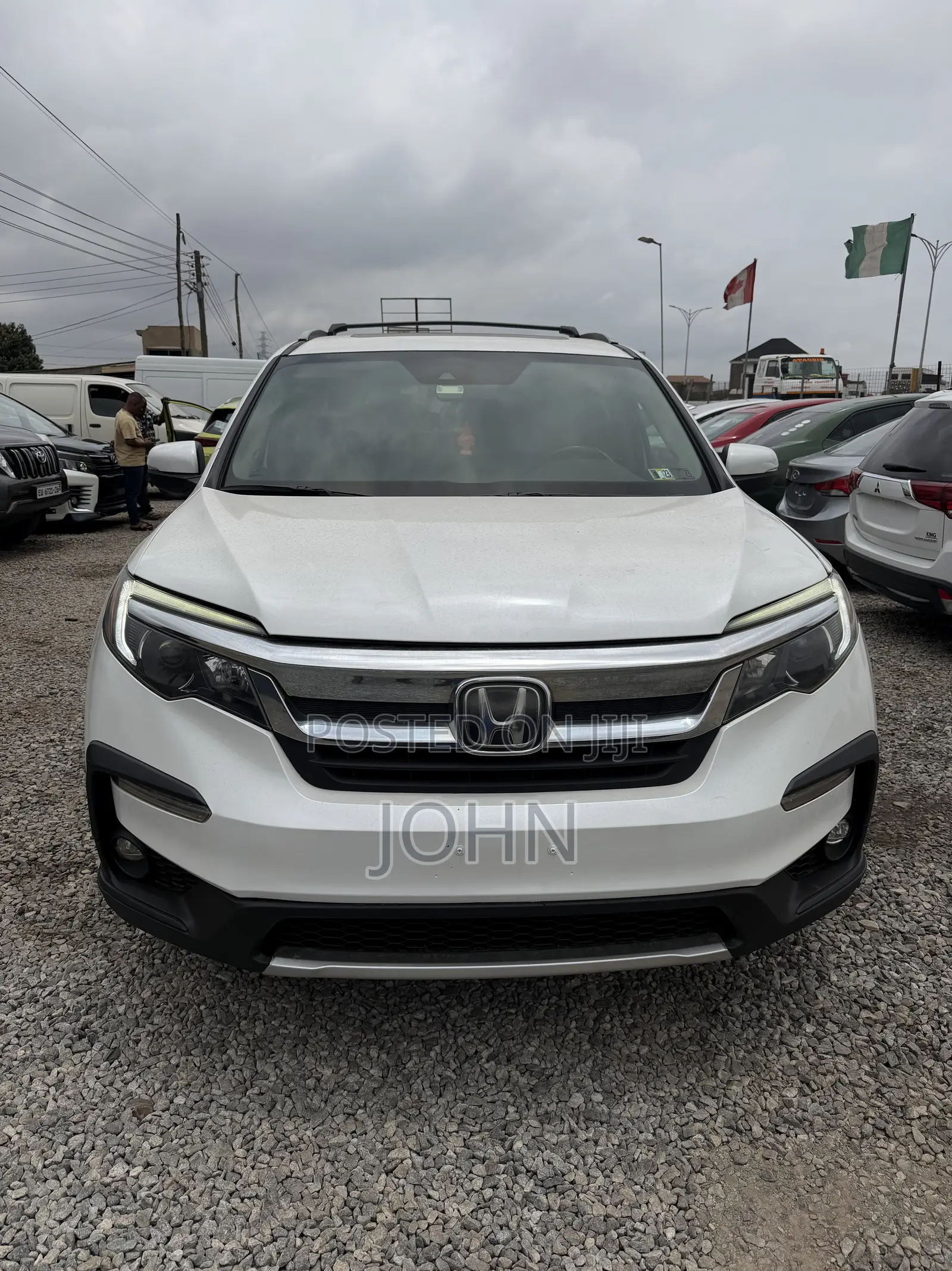 Honda Pilot EX-L AWD 2019 White