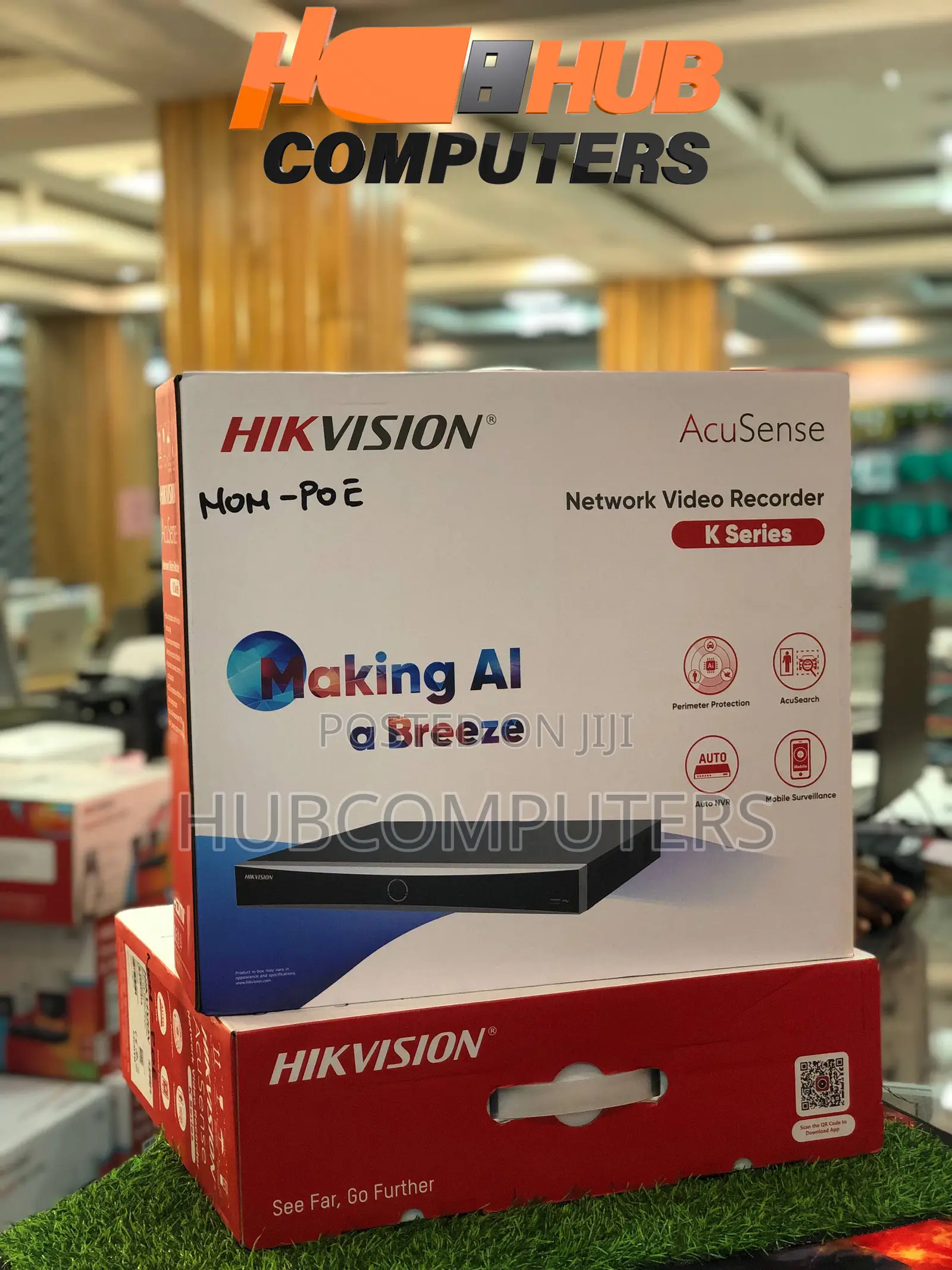 Hikvision DS-7632NXI-(E) Non PoE 32-Ch 1U K Series AcuSense NVR