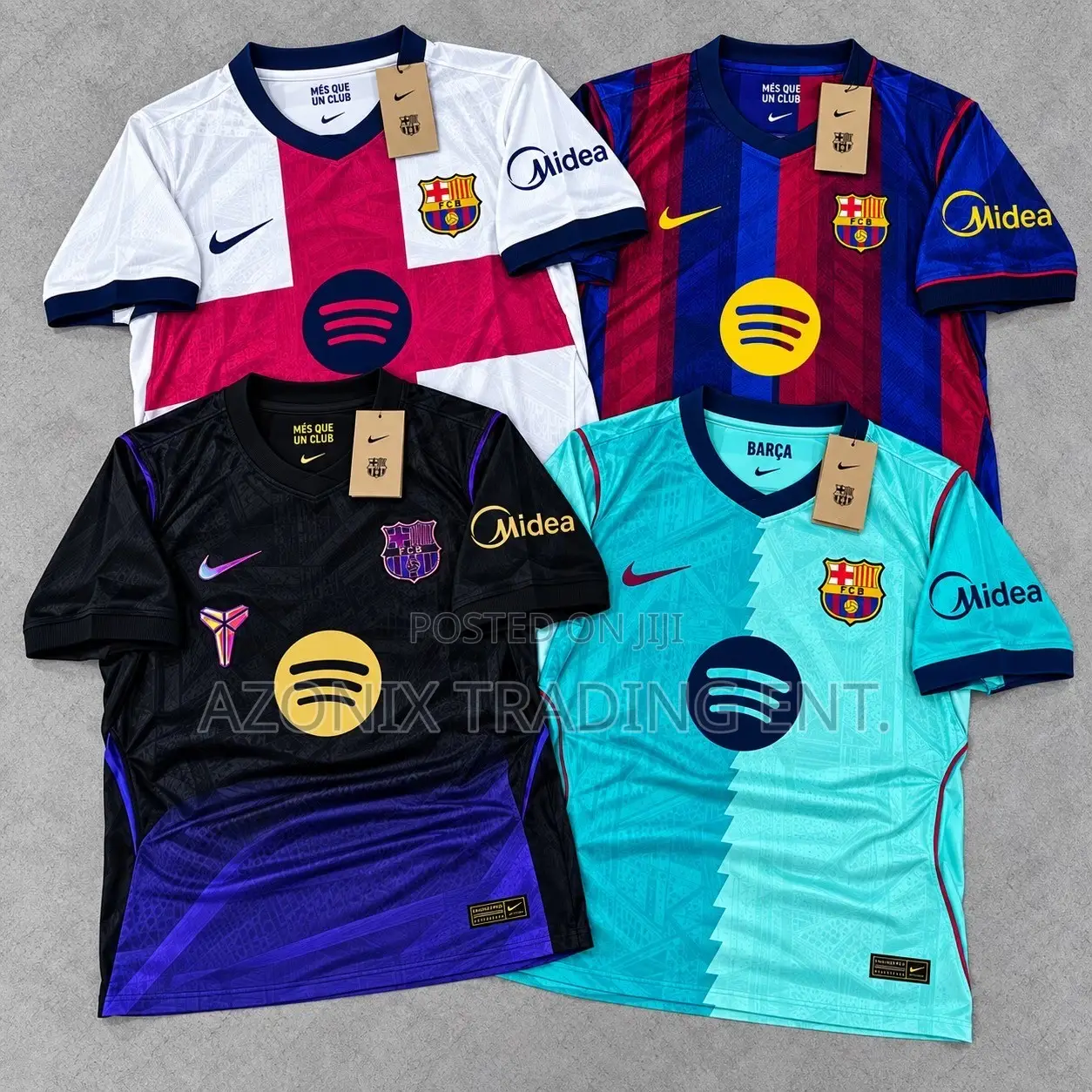 Real Madrid and Barcelona 26/27 Jerseys