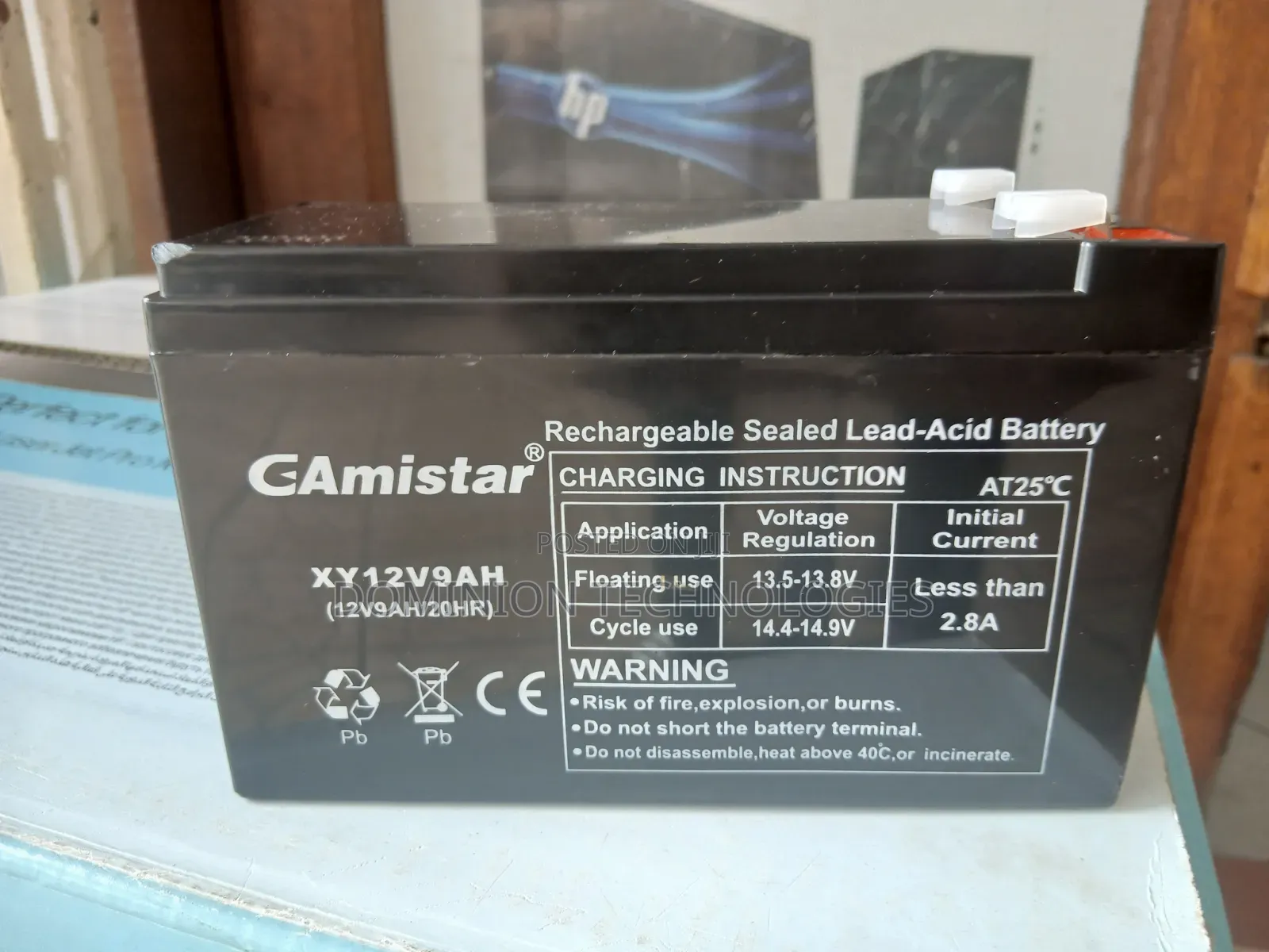 Gamistar Ups Battery 12v9ah