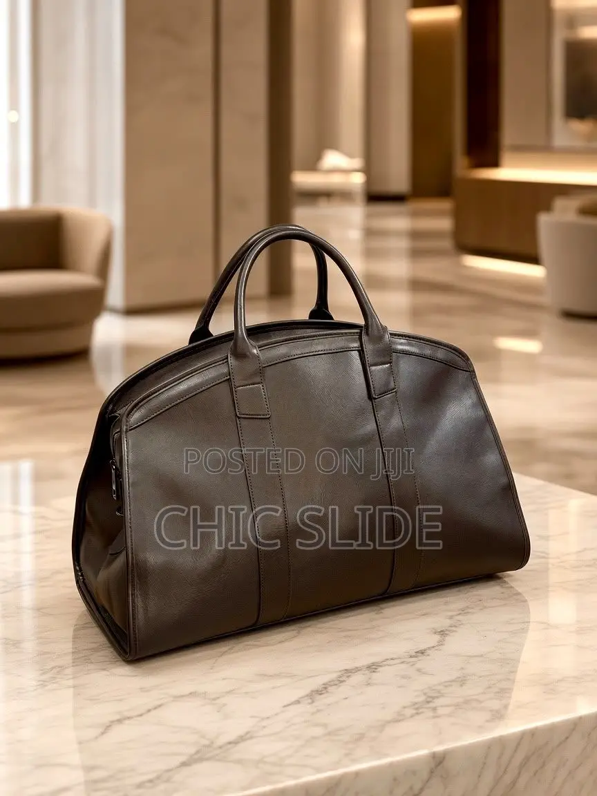 Solid Leather Duffle