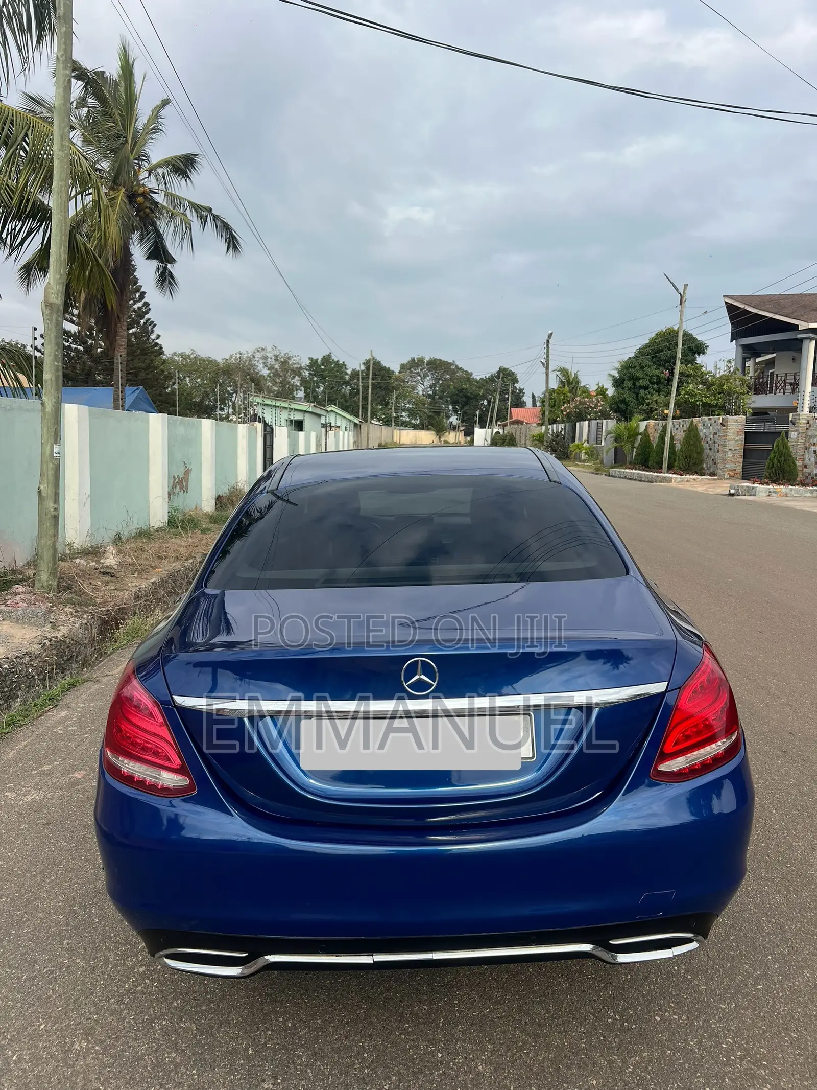 Mercedes-Benz C-Class 2016 Blue